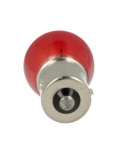 10 Lampade Alogene PR21W BAW15S 12V 21W Rosso Compatibili Philips 12088 12088CP