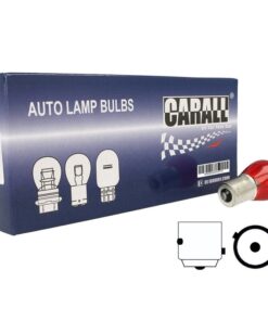 10 Lampade Alogene PR21W BAW15S 12V 21W Rosso Compatibili Philips 12088 12088CP