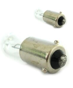 2 PZ Lampada Alogena H6W BAX9s 12V 6W Posizione Interna Targa Ricambio Auto