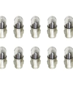 10x Lampade Alogene Mignon J T2W BA7S 12V 2W Cruscotto Strumentazione Auto