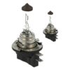 2 PZ Lampada Alogena H11B H9B 12V 55W PGJY19-2 Clear Compatibile Osram