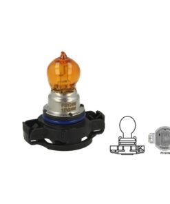 2 PZ Lampada Alogena PSY24W 12V 24W PG20-4 Amber Per Frecce Compatibile Philips