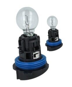 2x Lampada Alogena HP24W 12V 24W P24W Con Base Luci Diurne Peugeot Citroën