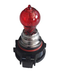 2 PZ Lampada Alogena PSR19W 12V 19W PG20-5 Rossa per Fanali Posteriori