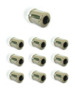 10 Lampade Alogene G18,5 BA15S 24V 5W R5W per Camion Autobus Veicoli Industriali