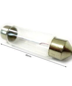 10x Lampade Alogene T11 C5W 36mm 24V 5W Siluro SV8,5 Targa Interni Veicoli