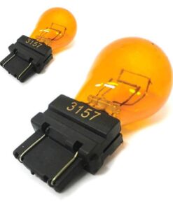 2 PZ Lampada Alogena 3157 T25 P27/7W 12V 27/7W Clear Doppio Filamento W2.5x16q