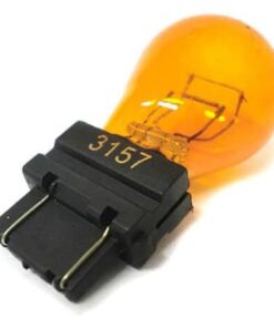 Alternative view of 2 PZ Lampada Alogena 3157 T25 PY27/7W 12V 27/7W W2.5x16q Arancio Doppio Filamento