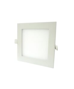 Pannello Faretto Led Da Incasso 12W Bianco Caldo 220V Quadrato Interno Esterno
