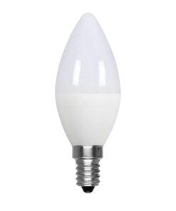 Alternative view of 2 Pezzi Lampadina LED E14 C37 Candela 10W 950LM Bianco Caldo 3000K D37X106mm