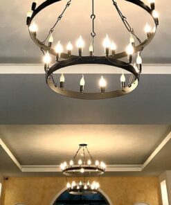 Lampada A Led E14 CF37 5,5W Caldo 3000K Forma Candela Fiamma Colpo Di Vento SKU-117