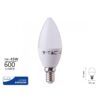 Lampada a Led E14 C37 7W 600LM Forma Goccia Oliva Candela SKU-111, Disponibili 3000K 4000K 6400K (Bianco Neutro 4000K)