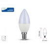 Lampadina LED Chip Samsung E14 C37 5,5W a Candela Dimmerabile SKU-20045, Disponibili 3000K 4000K 6400K (Bianco Freddo 6500K)