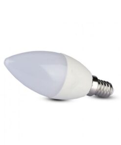Lampadina LED Chip Samsung E14 C37 5,5W a Candela Dimmerabile SKU-20045, Disponibili 3000K 4000K 6400K (Bianco Neutro 4000K)