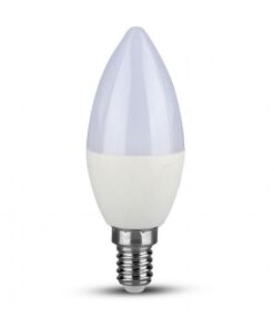Lampadina LED Chip Samsung E14 C37 5,5W a Candela Dimmerabile SKU-20045, Disponibili 3000K 4000K 6400K (Bianco Neutro 4000K)