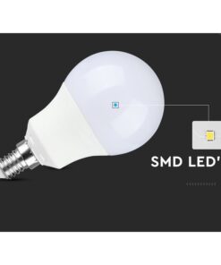 Lampada A Led E14 A58 9W 806LM Forma Bulbo SKU-21114, Disponibili 3000K 4000K 6400K (Bianco Neutro 4000K)