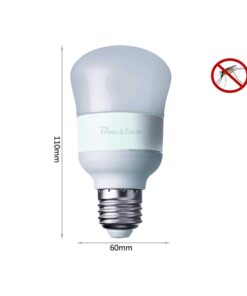 Lampada Led E27 Anti Zanzara Repellente 8W A60 AC110V 220V CCT 1800K 3800K 5800K 3 In 1 Triled B8WYMR
