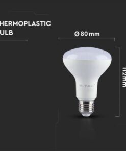 Lampada LED E27 R80 Riflettore 11W 220V Bianco Caldo 3000K SKU-21135