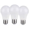 3 PZ Lampada Led E27 A60 9W Bianco Caldo 2700K Bulbo Sfera 806 Lumen SKU-217240