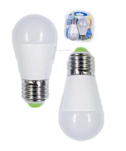 2 PZ Lampada A Led, Lampadina E27 G45 9W 860LM Bianco Caldo 3000K