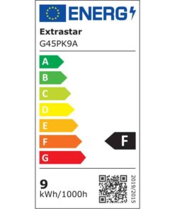 2 PZ Lampada A Led, Lampadina E27 G45 9W 860LM Bianco Freddo 6500K