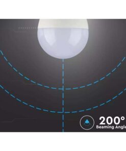 Lampada Led E27 A65 15W 1350lm Bianco Neutro 4000K Bulbo Sfera SKU-4454