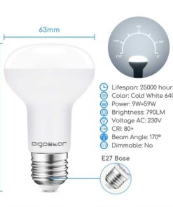 Lampada A Led E27 Con Sensore Microonde 11W A60 RA80 Freddo 6400K Bulbo 1055 lm SKU-2765