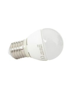Lampada A Led E27 G45 5,5W Neutro 4000K Forma Sfera Bulbo Palla 240 Gradi 220V Chip Samsung SKU-175