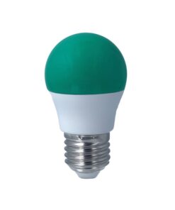 Lampada A Led E27 G45 4W 220V Colore Verde