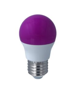 Lampada A Led E27 G45 4W 220V Colore Viola