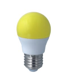 Lampada A Led E27 G45 4W 220V Colore Yellow Giallo
