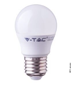 Alternative view of Lampada A Led E27 G45 7W Bianco Neutro Forma Sfera Bulbo Palla Con Smd Samsung SKU-867
