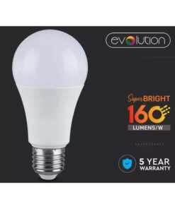 Lampada Led E27 A60 9,5W 1521lm Bianco Caldo 3000K 160LM/W Massimo Risparmio SKU-2809