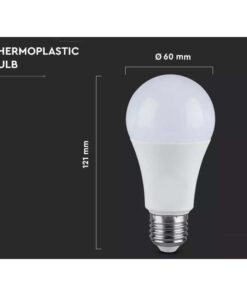 Alternative view of Lampada Led E27 A60 9,5W 1521lm Bianco Freddo 6400K 160LM/W Massimo Risparmio SKU-2811