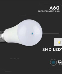 Lampada Led E27 A60 8,5W Bianco Caldo 2700K Bulbo Sfera SKU-217260