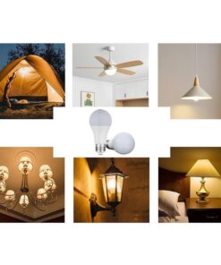 Lampada A Led E27 Con Sensore Crepuscolare 9W 810 Lumen A60 6500K Day Night Sensor