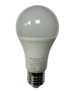 Lampada A Led E27 Con Sensore Crepuscolare 9W 810 Lumen A60 6500K Day Night Sensor