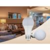 Lampada A Led E27 Con Sensore Crepuscolare 9W 810 Lumen A60 4200K Day Night Sensor