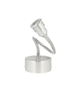 Applique Faretto Lampada Led Da Parete Muro Flessibile Bianco Caldo 1W 220V