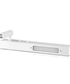 Applique da Comodino Per Lettura Con Doppia Illuminazione 3+6W Colore Bianco 3000K Hotel Casa SKU-211488
