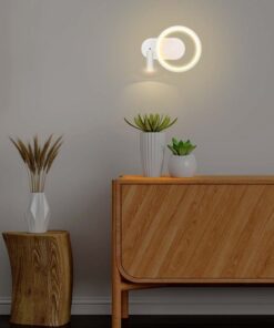 Applique Lampada LED da Muro 14W 250*100*180mm in Metallo Colore Bianco 4000K SKU-14982