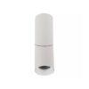 Portafaretto LED Forma Cilindrica Montaggio a Plafone Orientabile GU10 Corpo Bianco SKU-8946