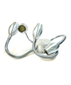 Alternative view of Applique Lampada Da Parete A Led 4X2W 220V Flexible Bianco Freddo