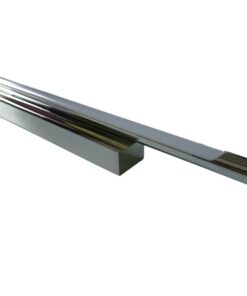 Applique Lampada Led Da Parete Modello Havana Cromato 12W Bianco Neutro 65cm Per Specchio Bagno SKU-3902