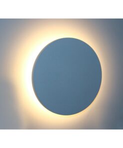 Alternative view of Applique Lampada LED da Muro Rotonda 9W 3000K Effetto Sole IP65 Carcassa Bianca SKU-7526