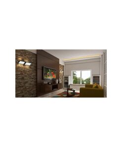 Applique Lampada Led Da Parete Angolare 20W Colore Grigio 3000K IP65 Luce Indiretto SKU-218236