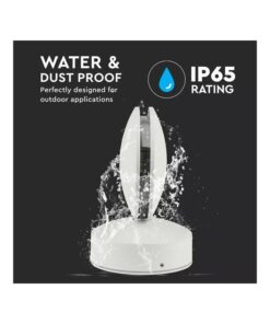 Applique Lampada LED da Muro o Soffitto 7W 4000K Carcassa Bianca Fascio Stretto 360 Gradi IP65 SKU-8218