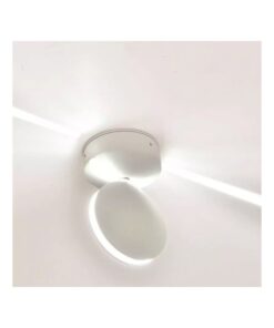 Applique Lampada LED da Muro o Soffitto 7W 4000K Carcassa Bianca Fascio Stretto 360 Gradi IP65 SKU-8218