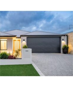 Applique Lampada LED da Muro Rettangolare 4W Colore Nero 3000K IP65 Esterno Up-Down SKU-218561