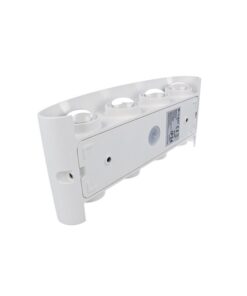 Applique Led Da Parete 8W Caldo 3000K Carcassa Bianca Doppio Illuminazione Up-Down IP54 SKU-218617